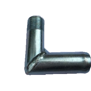 Соединитель угловой 90 гр. D-20х16 мм с резьбой сталь